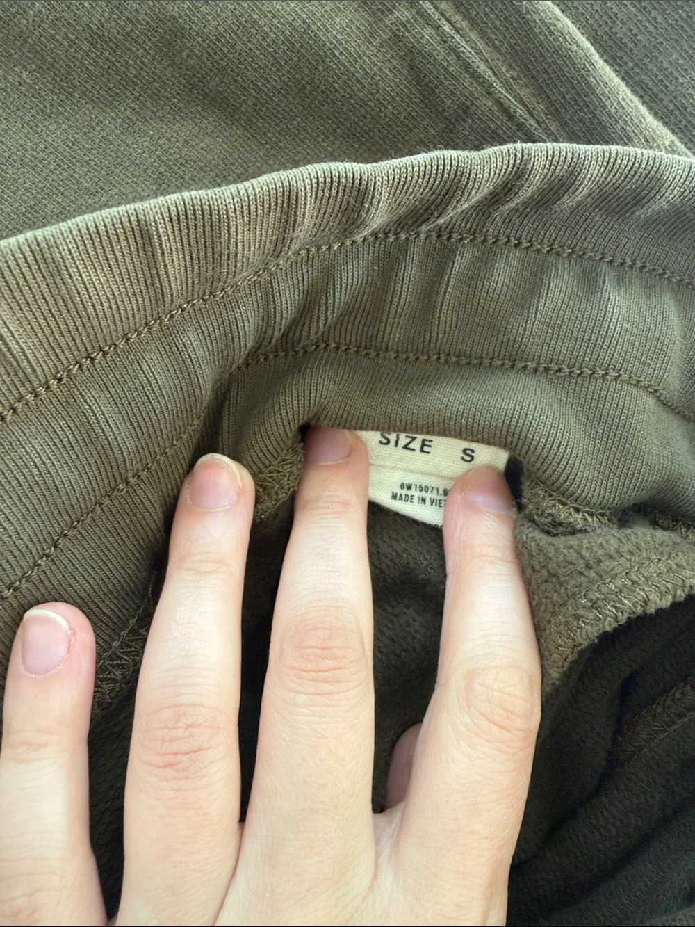 Buck Mason olive brown Drawstring Track Pants